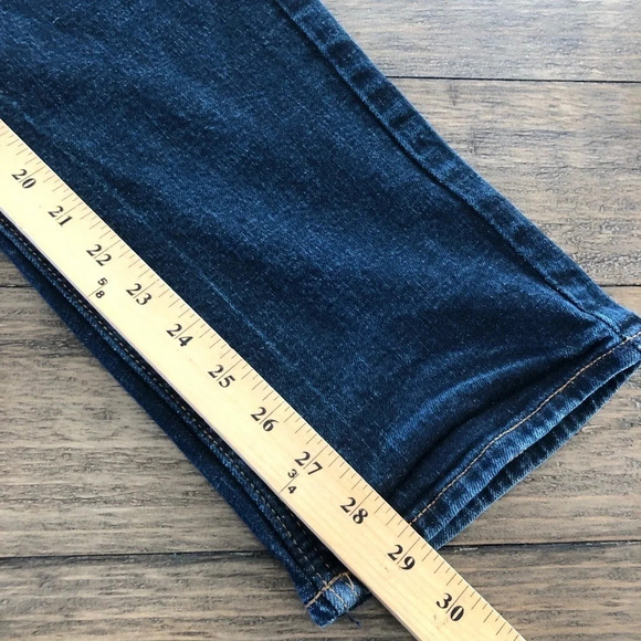 Old Navy Mens 38 X 30 Slim Built In Flex Dark Wash Jeans Denim Casual Pants - Picture 4 of 6